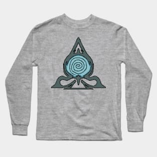 Whirlpool Cultist Symbol Long Sleeve T-Shirt